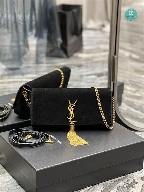 ysl tassel suade bag|ysl kate 99 bag.